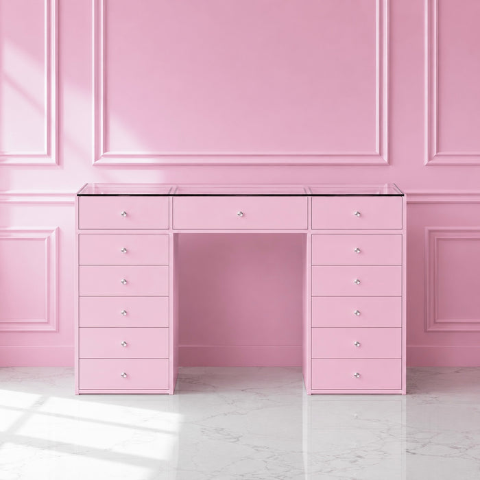 Pink Vanity Schminktisch