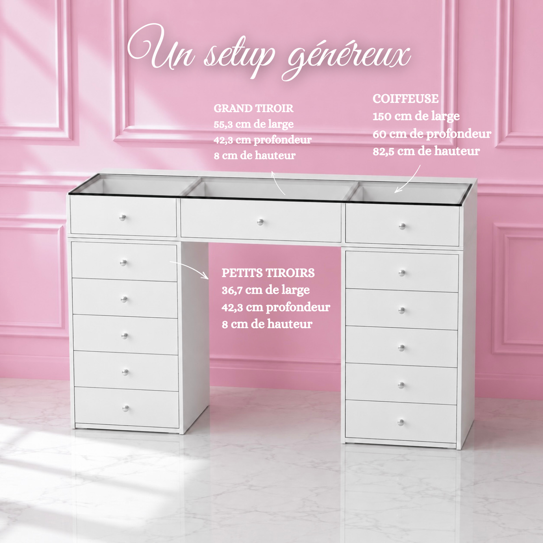 Princess Vanity Schminktisch