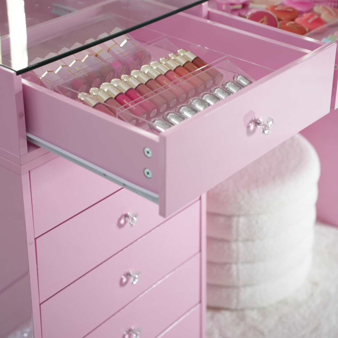 Pink Vanity Schminktisch
